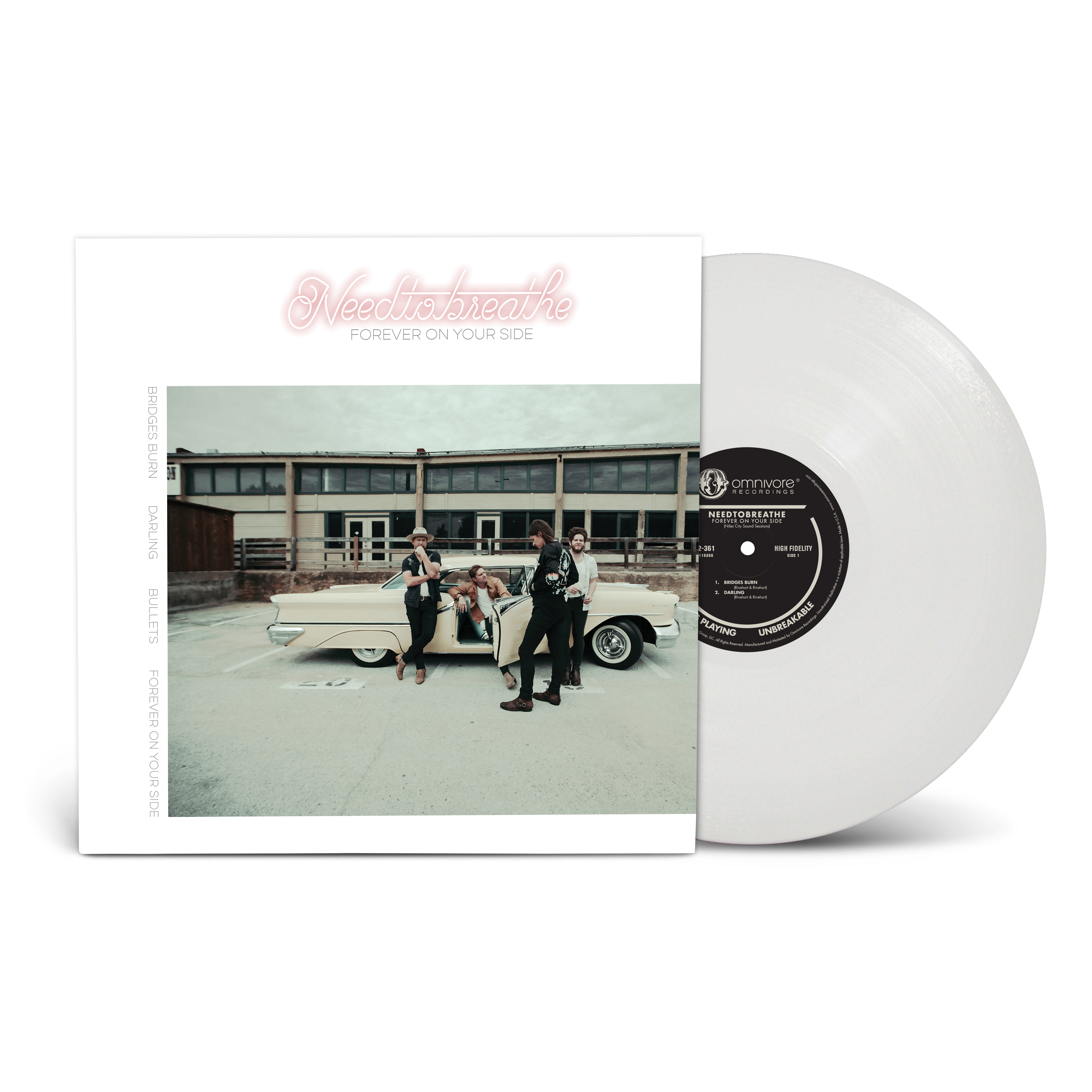 Forever On Your Side - White Vinyl – NEEDCO