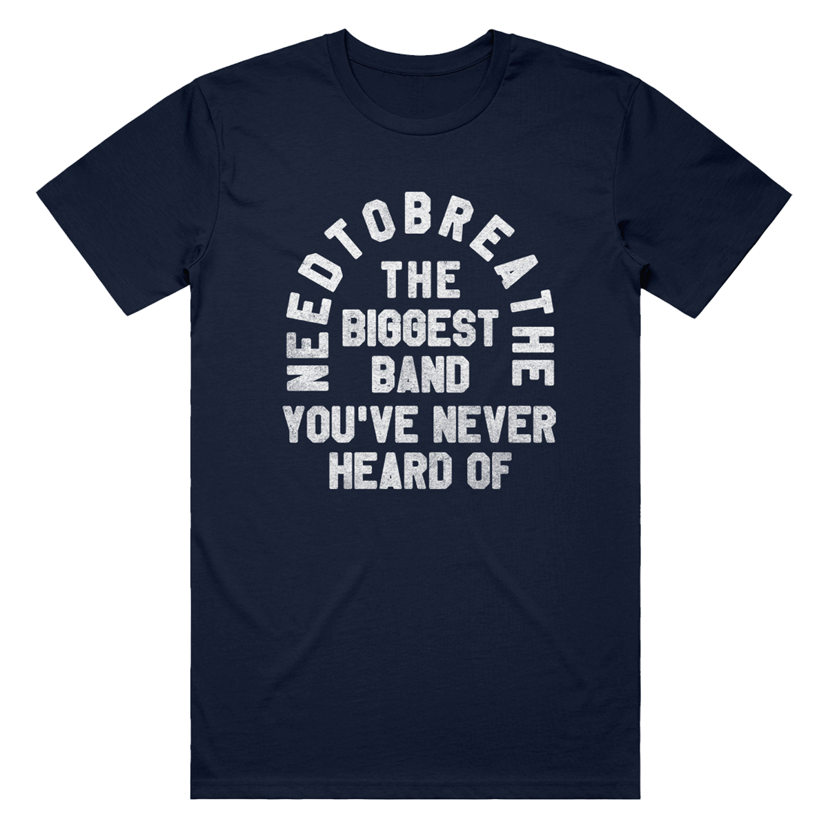 Biggest Band Tee Navy NEEDCO