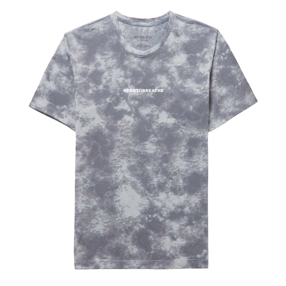 Logo Tie Dye Tee - Grey – NEEDCO Logo Tie Dye Tee - Grey – NEEDCO
