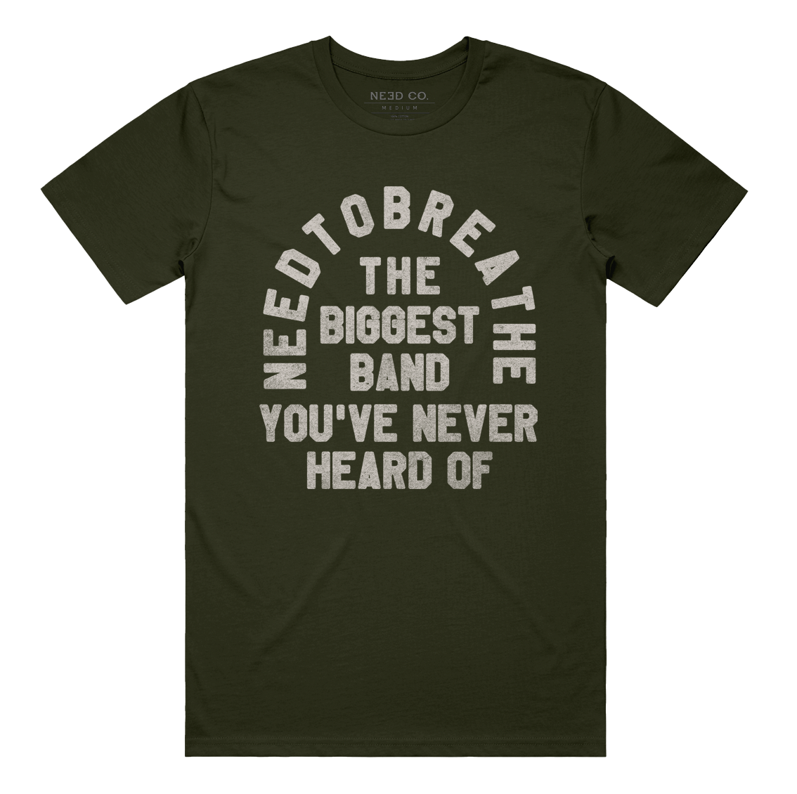 Biggest Band Tee - Olive