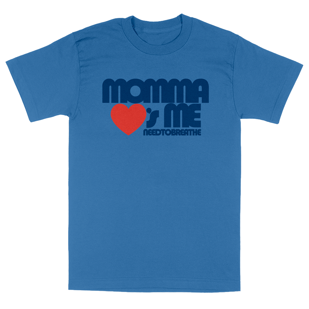 Momma Loves Me Tee - Blue
