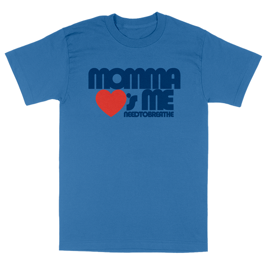 Momma Loves Me Tee - Blue