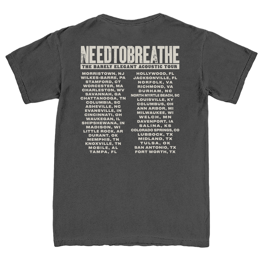 Barely Elegant Acoustic Tour Tee