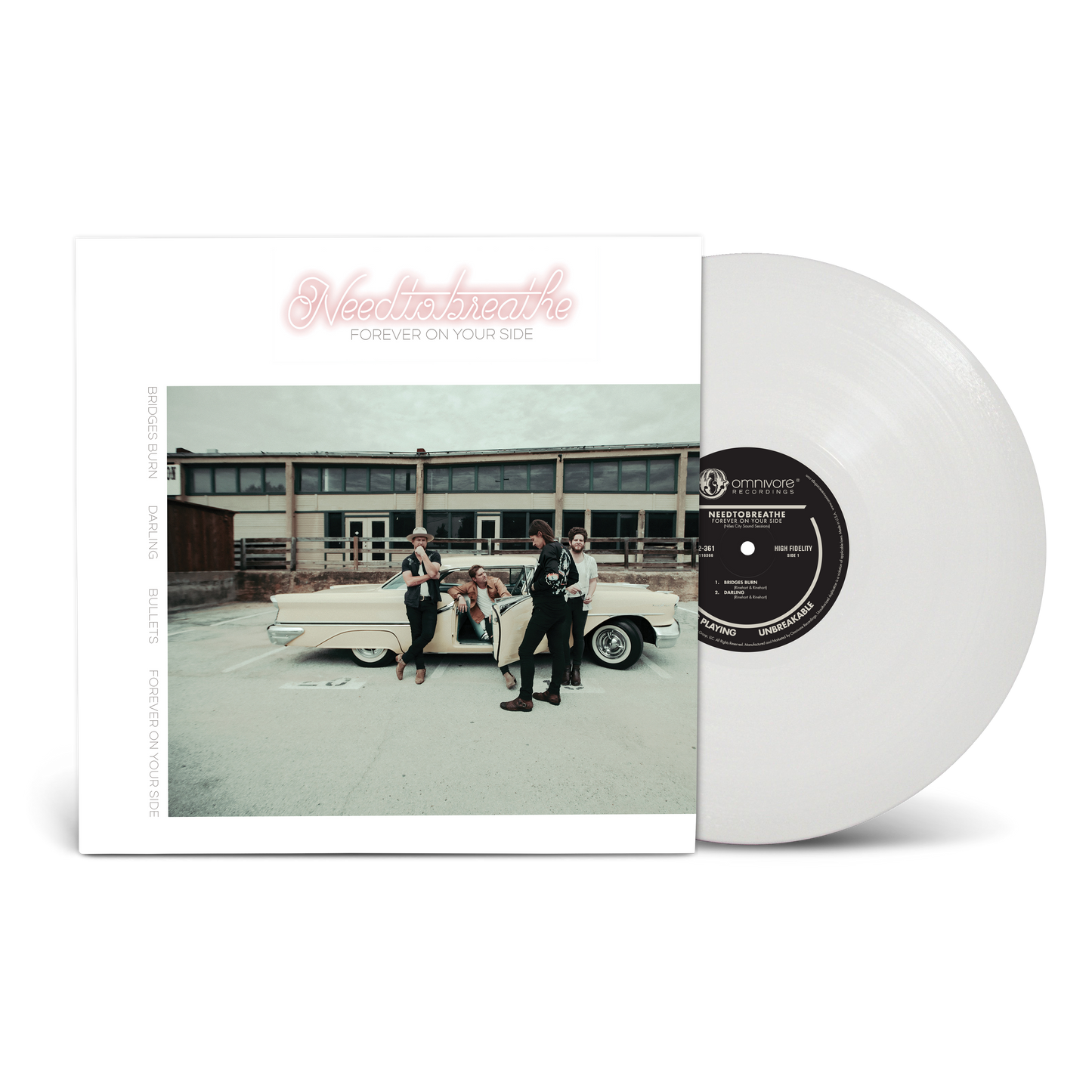 Forever On Your Side - 10" White Vinyl
