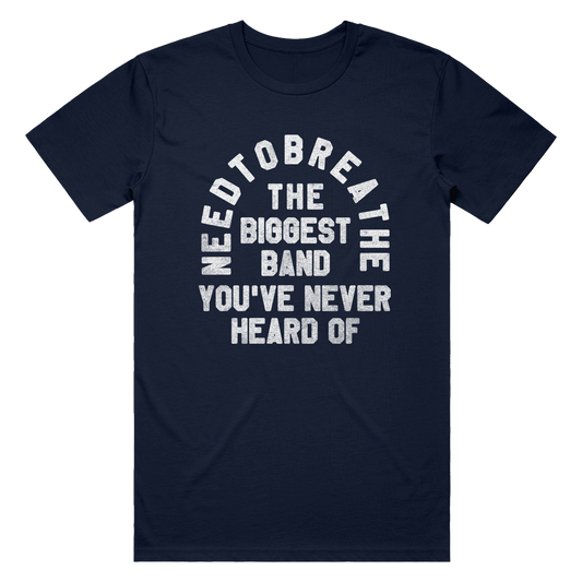 Biggest Band Tee - Navy
