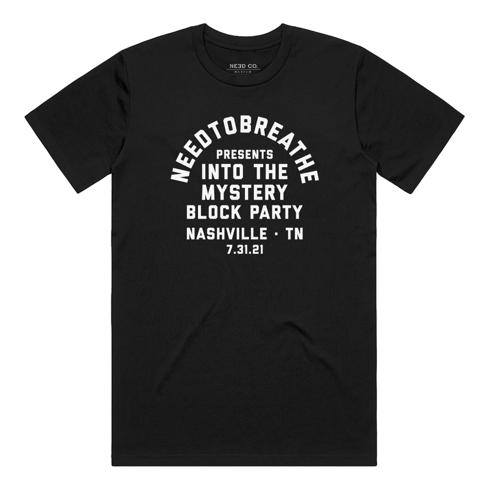 Into The Mystery Block Party Tee - Black