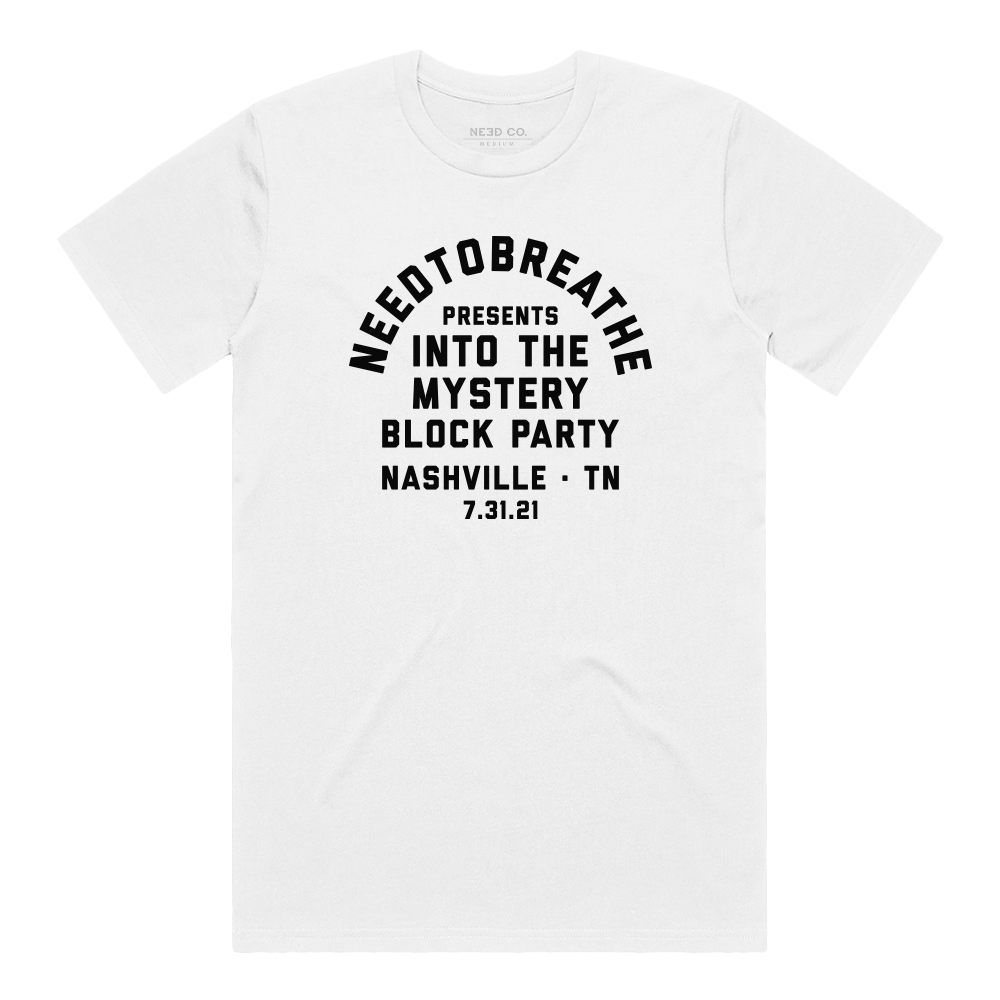 Into The Mystery Block Party Tee - White
