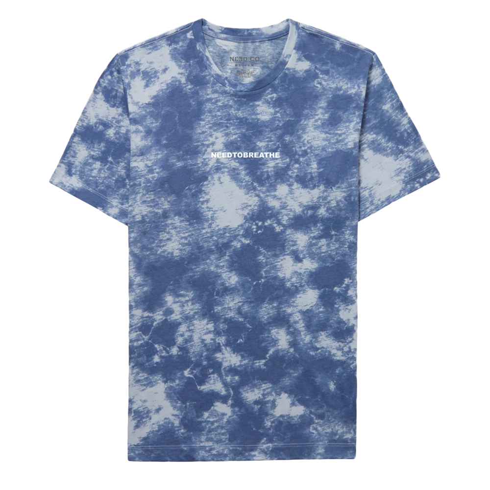 Logo Tie Dye Tee - Blue