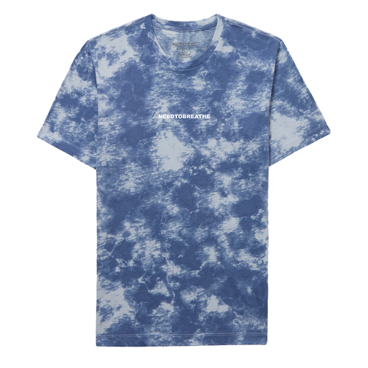 Logo Tie Dye Tee - Blue