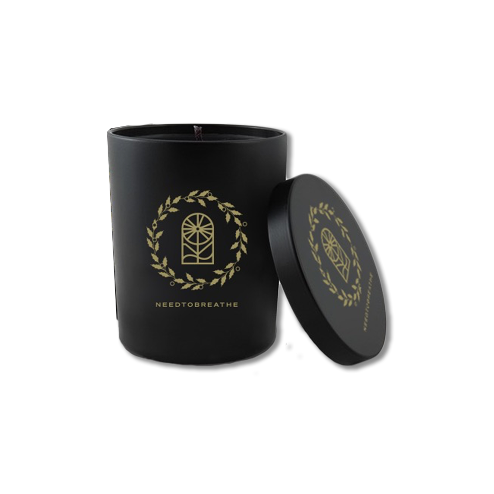 needtobreathe Christmas pine candle